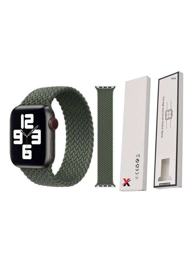 HYX - Replacement Band For Apple Watch Series 6/SE/5/4/3/2 42/44mm Green - Image 1