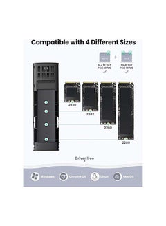 Ugreen M.2 NVMe SSD Enclosure Adapter Silver  - Image 3
