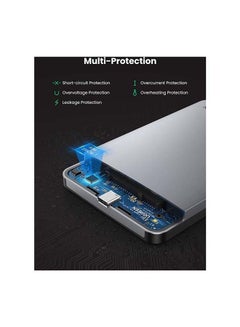 Ugreen USB C Hard Drive Enclosure Silver  - Image 4