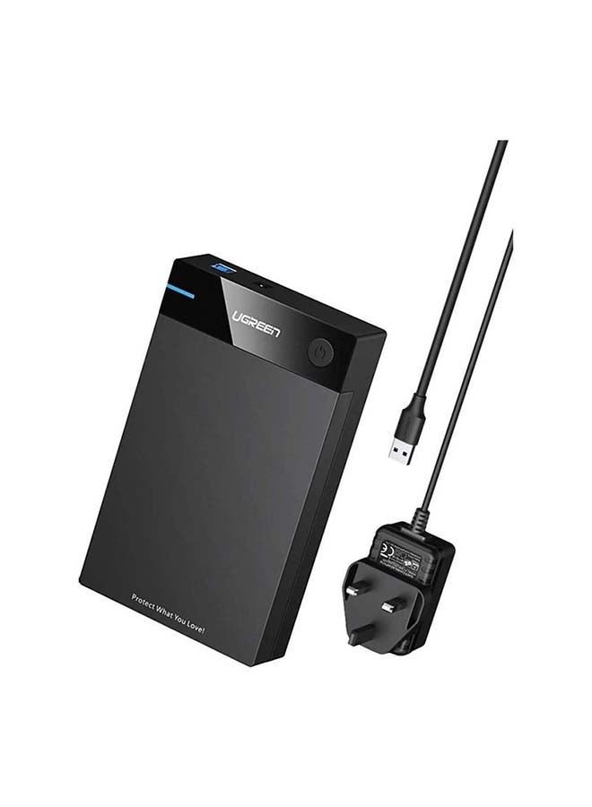 Ugreen - External Hard Drive Enclosure Black - Image 1