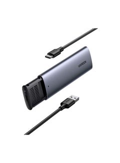 Ugreen M.2 SATA SSD Enclosure USB 3.1 Gen 2 to M2 NGFF to M.2 M+B B-Key Caddy 2280 2260 2242 2230 Thunderbolt 3 External Drive Reader WD Blue 3D GREEN Samsung 860 EVO Silver  - Image 1