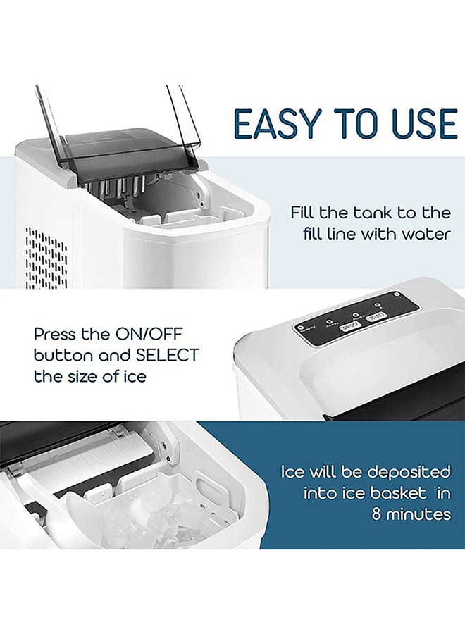 Generic - Portable Instant Ice Maker 112.0 W GSN-Z6 Black - Image 1