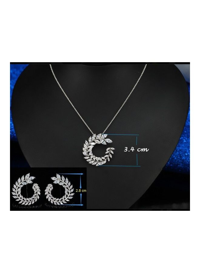 Shams Noble Swarovski Stone Jewelry Set  - Image 5