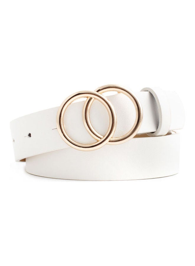 Causal Belt White