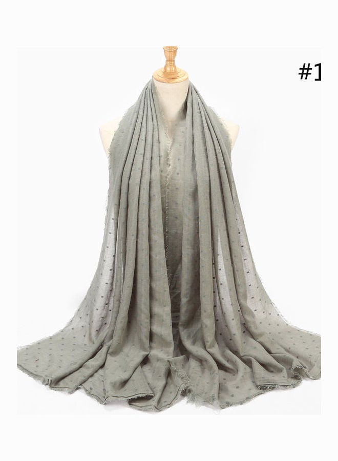 Generic Hijab Scarf Grey  - Image 1