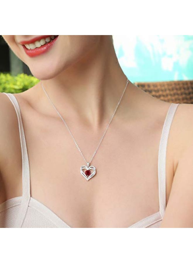 CDE Love Heart Pendant Necklace - Image 4