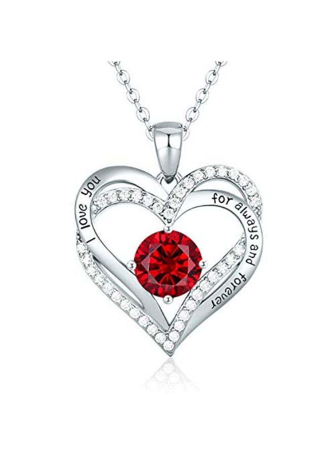 CDE Love Heart Pendant Necklace - Image 1