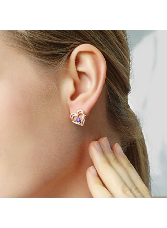 CDE Heart Design Studs - Image 3