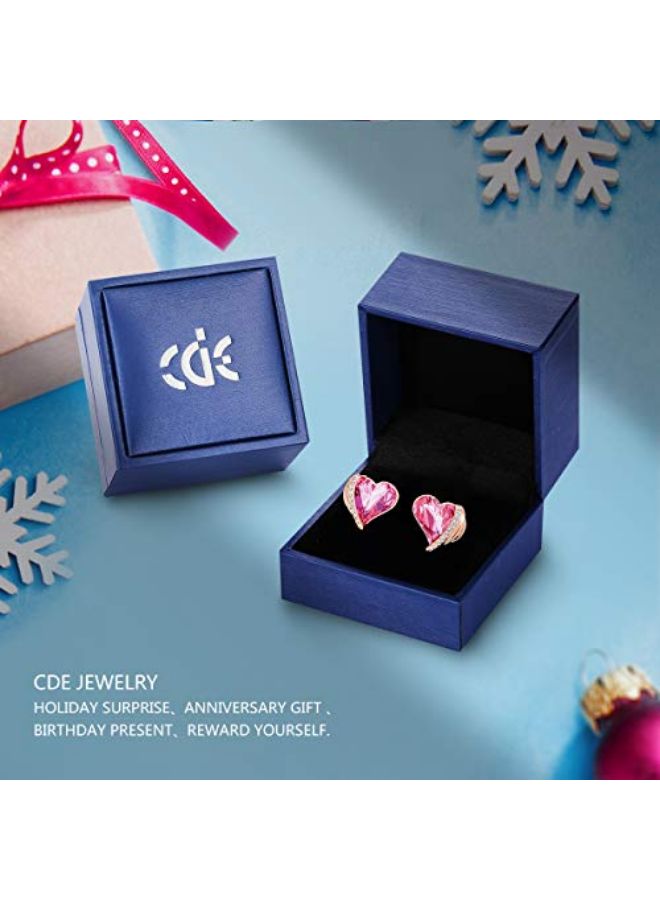 سي دي اي أقراط بتصميم قلب - Image 4