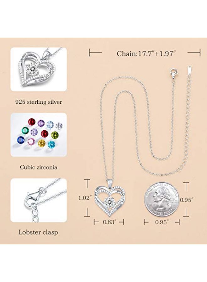 CDE Forever Love Heart Pendant Necklace - Image 2