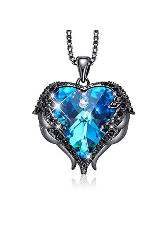 CDE Heart Pendant Necklace - Image 1