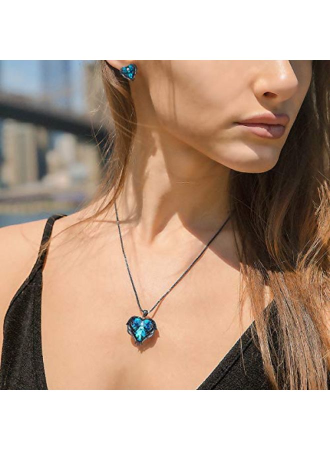 CDE Heart Pendant Necklace - Image 2