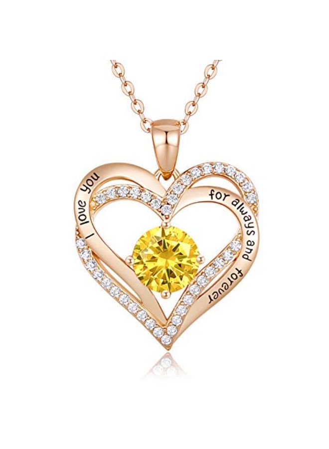CDE Forever Love Heart Pendant Necklace - Image 1