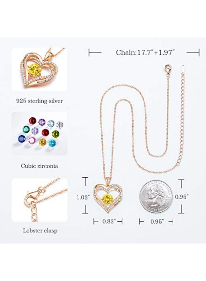 CDE Forever Love Heart Pendant Necklace - Image 2