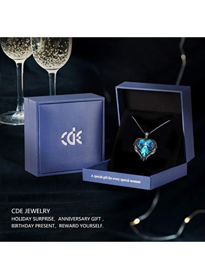 CDE Heart Pendant Necklace - Image 5