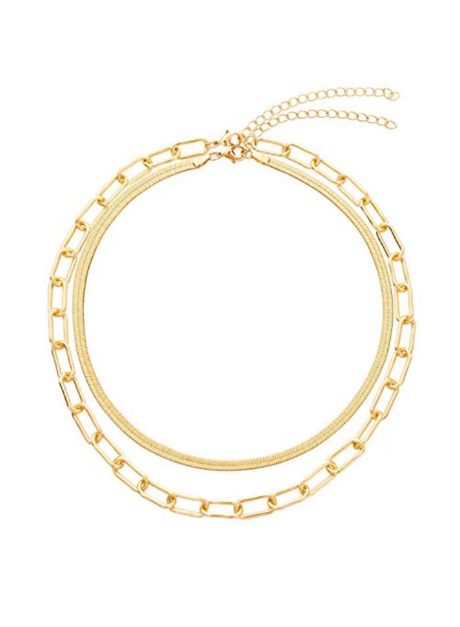 BaubleStar 2-Piece Layered Choker Necklace - Image 1