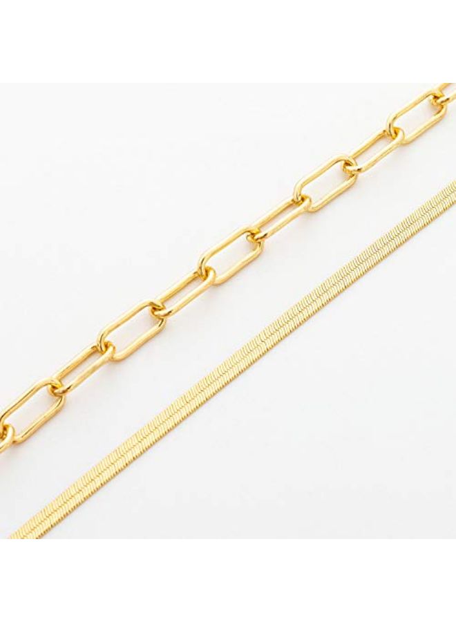 BaubleStar 2-Piece Layered Choker Necklace - Image 5