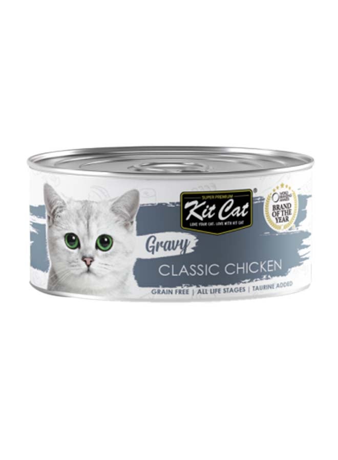 Kit Cat Gravy Classic Chicken Multicolour 70grams