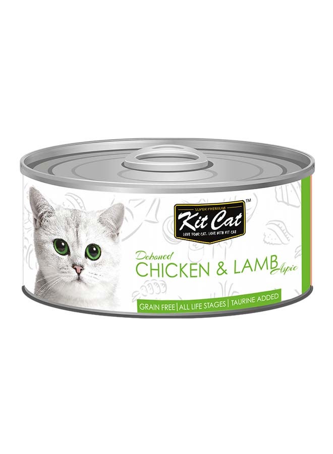 Kit Cat Chicken And Lamb Multicolour 80grams