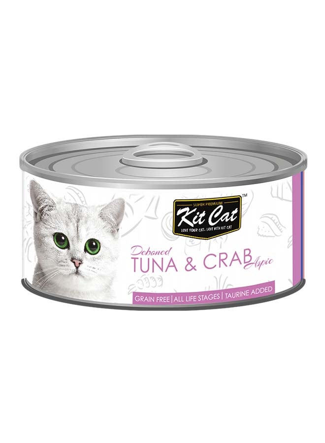 Kit Cat Tuna And Crab Multicolour 80grams
