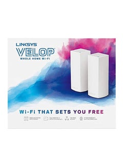 LINKSYS 2-Piece Velop Whole Home Mesh WiFi Router White  - Image 5