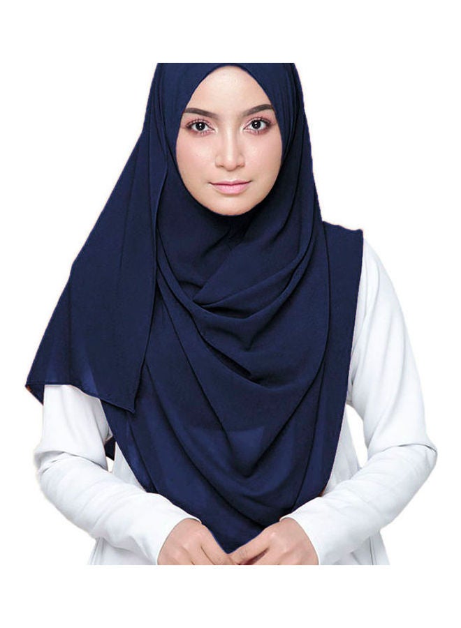 Stylish Arab Wear Hijab Blue