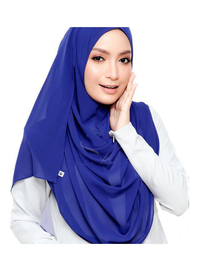 Stylish Arab Wear Hijab Blue