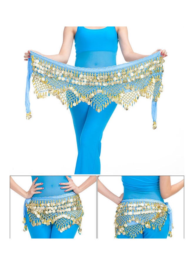 Generic - Belly Dance Waist Chain Blue - Image 1