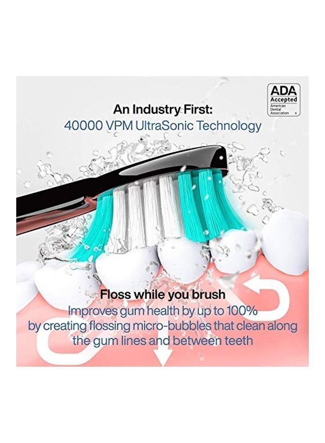 Aquasonic Electric Toothbrush Set Black/White - Image 5