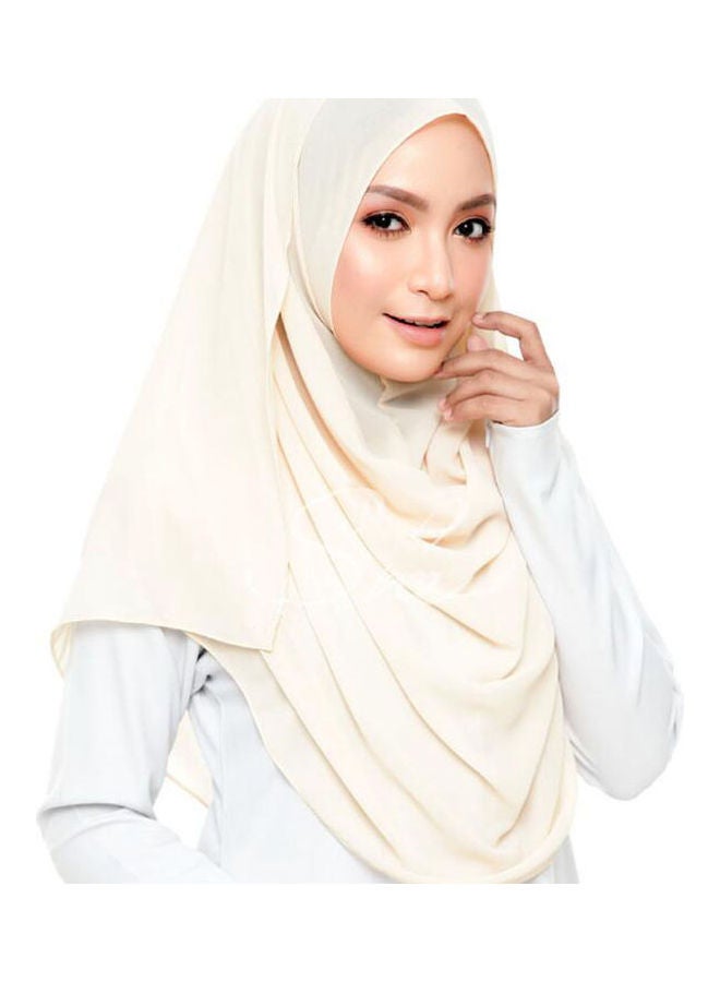 Stylish Arab Wear Hijab Beige