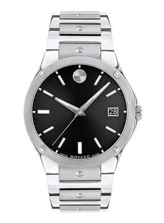 Men's Water Resistance Stainless Steel Analog Watch 0607541 - 41 mm - Silver - v1618739554/N46536401A_1