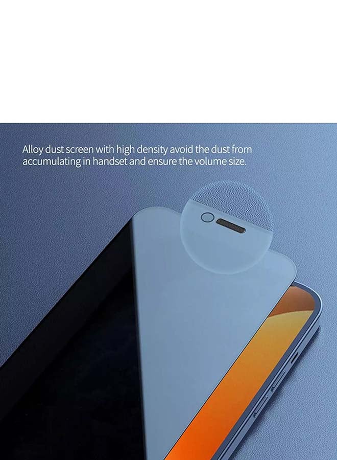 جي تايد إكستريم لاصقة حماية للشاشة من الزجاج المقوى للحفاظ على الخصوصية لهاتف آيفون SP12PMX . شفاف/ أسود - Image 3