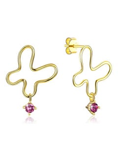 925 Sterling Silver Butterfly Studs