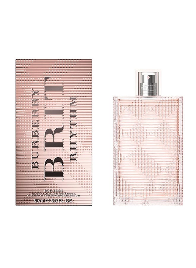 BURBERRY - Brit Rhythm Floral EDT 90ml - Image 1
