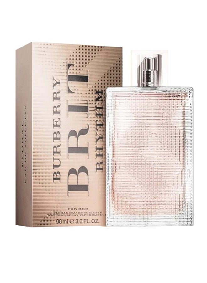 BURBERRY - Brit Rhythm Floral EDT 90ml - Image 1
