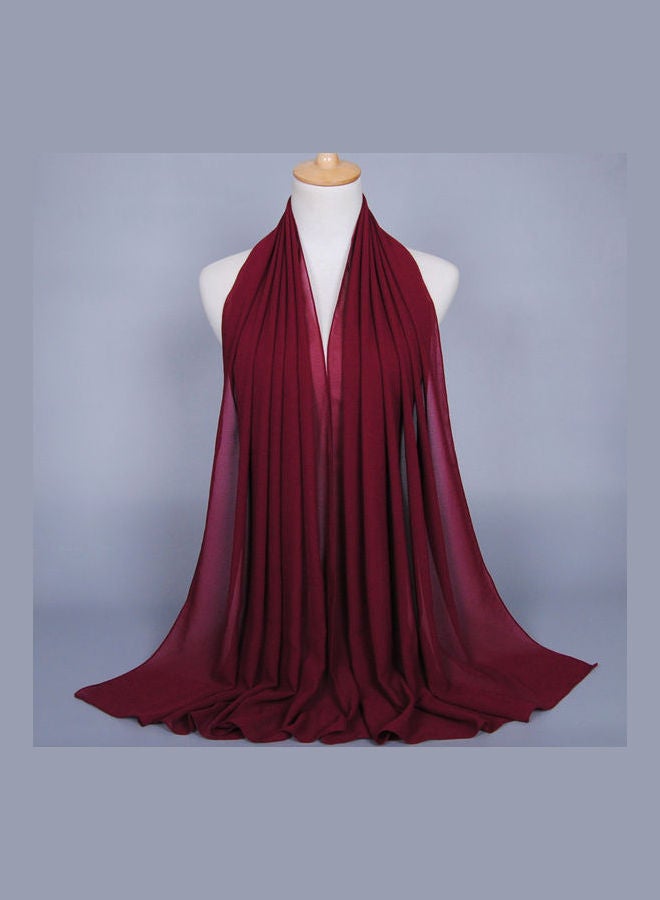 Stylish Arab Wear Hijab Red