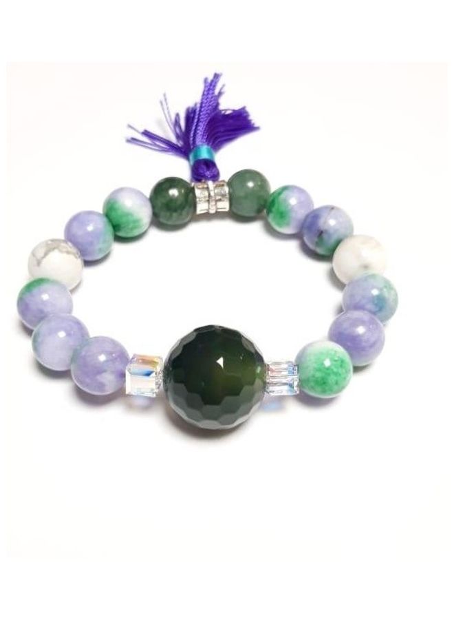 Miracle Empire Agate Pastels Light Bracelet