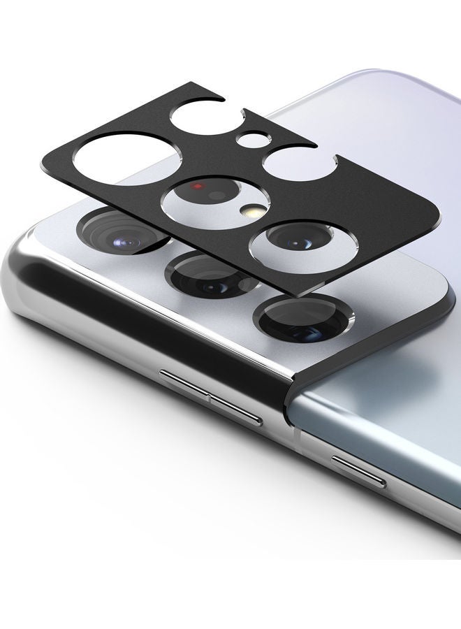 Ringke Aluminium Frame Camera Lens Protector Compatible with Samsung Galaxy S21 Ultra Black - Image 1