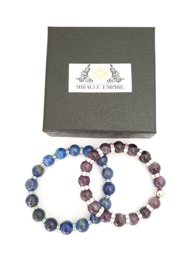 Miracle Empire 2-Piece Stylish Comfortable Bracelet Set - Image 2