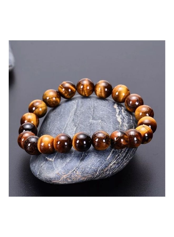 Miracle Empire Tiger Eye Beaded Bracelet - Image 3