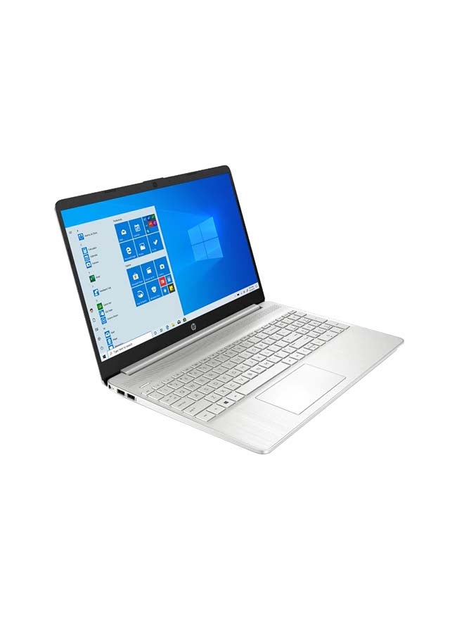HP - 15-dy2056ms (Upgraded Version) Laptop With 15.6-Inch Full HD Display, 11th Gen Core i5-1135G7 Processor/12GB RAM/256GB SSD/Intel Iris Xe Graphics/Windows 10 Home /International Version English/Arabic Silver - Image 1
