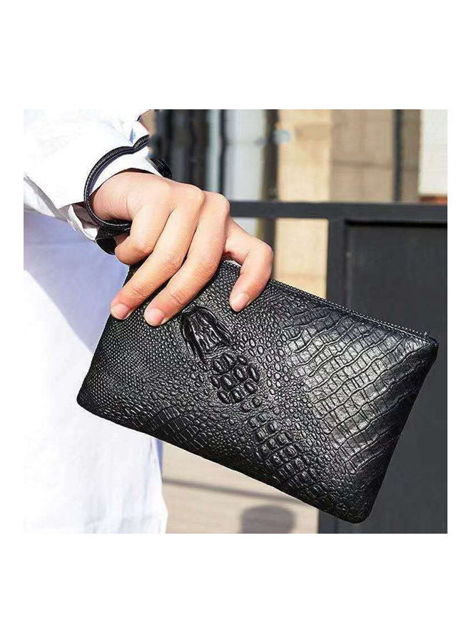 Generic Fashion Genuine Leather Purse Black  - Image 5
