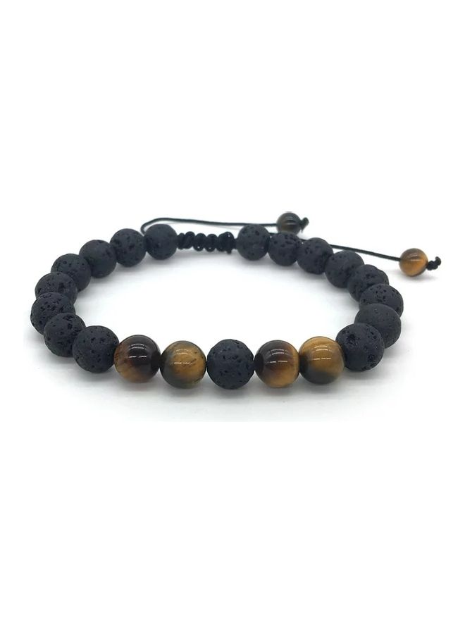 ميركال إمبراير سوار من الخرز مصنوع من حجر عين النمر - Image 2