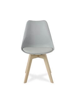 Fraser Dining Chair Grey/Beige 52x48.5x82cm