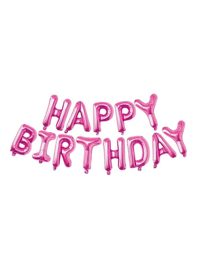 Goldedge Happy Birthday Balloon Set