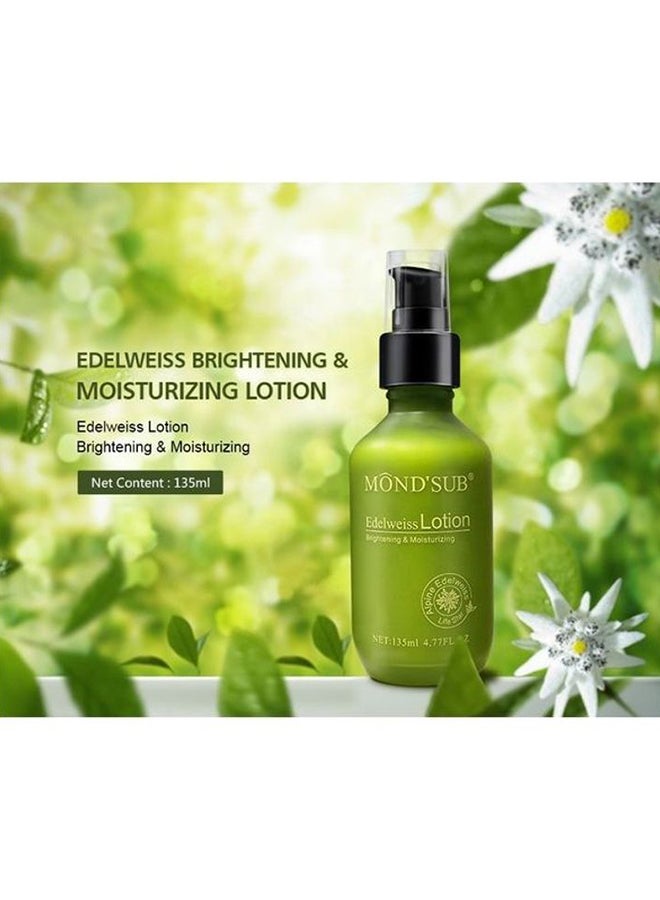 موند ساب لوشن Edelweiss لترطيب وتفتيح البشرة 135ملليلتر - Image 4