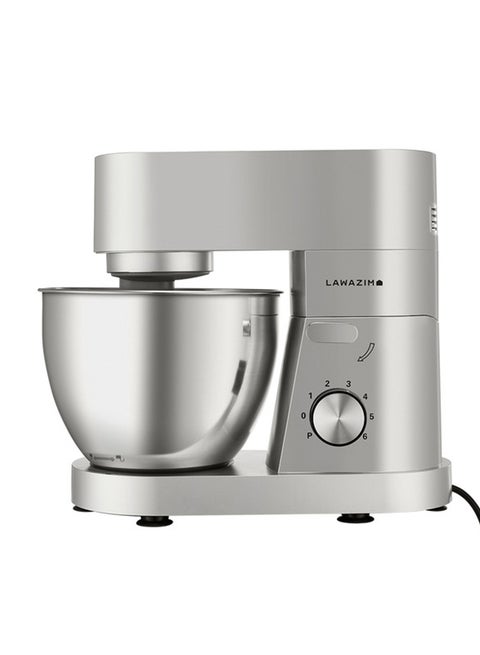 Electric Dough Stand Mixer With Bowl 5.5L 1200W 5.5 L 1200 W 05-2160-02 Silver