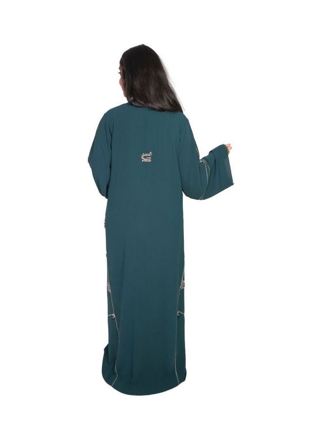 عباية كاجوال مريحة وعصرية أخضر - Image 3