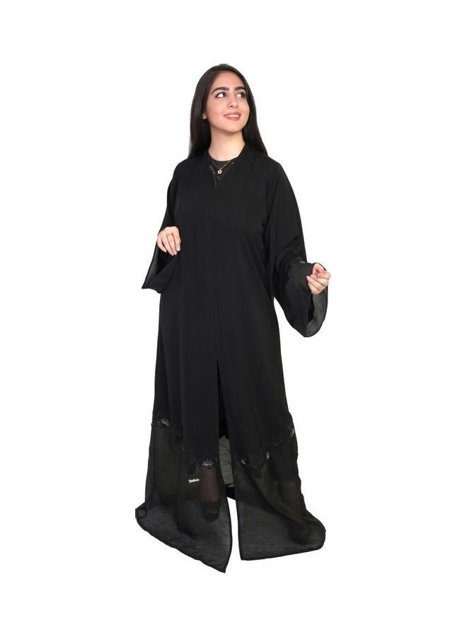 Modern Stylish Abaya Black - Image 1