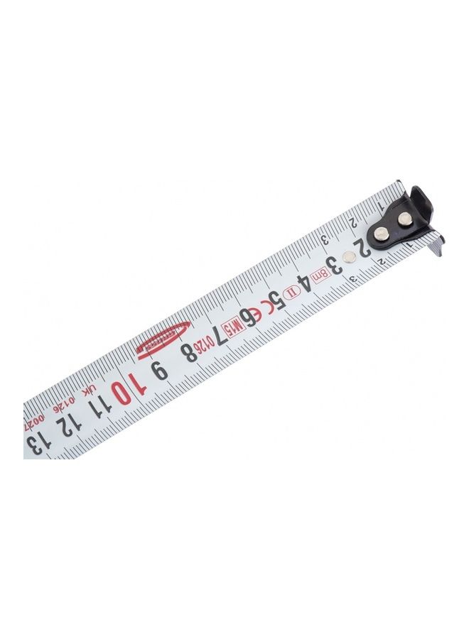 Automatic Double Sided Hook Measuring Tape Multicolour 8x0.025meter